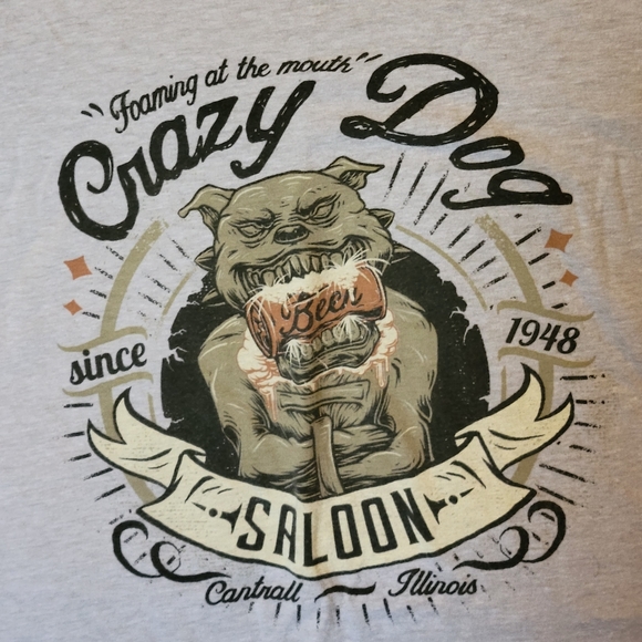 Dive Bar t-shirt, grey, size XL - Picture 2 of 3